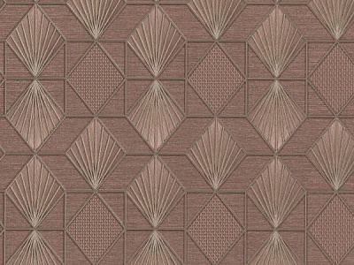 Шпалери вінілові гарячого тиснення Слов'янські шпалери Le Grand platinum Піраміда 8576-13 1,06x10,05 м