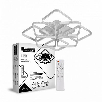 Люстра потолочная Eurolamp 180 Вт LED-модуль белый LED-LS-180-M15(white)