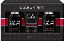 Набір подарунковий для чоловіків Baylis&Harding Signature Men’s Black Pepper&Ginseng BH20BPSML3PC