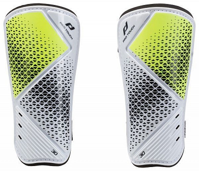 Щитки футбольные Pro Touch р. S белый 274456-900001