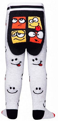 Колготки детские Conte-Kids 495 р.62-74 светло-серый 