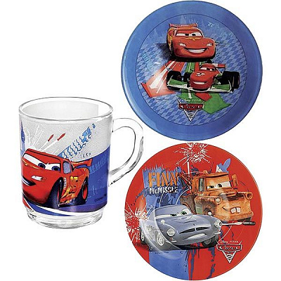 Набір Luminarc Disney Cars (L2128) 3 предмета