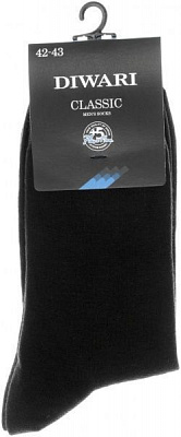 Шкарпетки Diwari CLASSIC 000 р. 27 коричневий