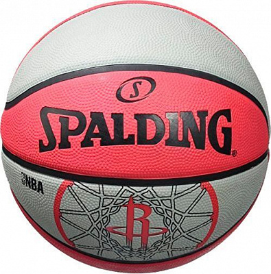 Баскетбольний м'яч Spalding NBA Team Houston Rockets р. 7