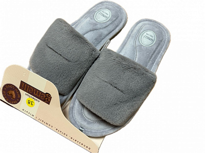 Капці домашні Gemelli Мілка р.39 сірий