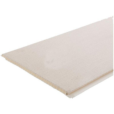 Панель ПВХ Haining Haowang Plastic Лен светлый 2970x250x7.5 мм