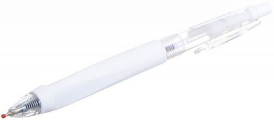 Ручка масляная ABS+PVC белая 0,5 мм 