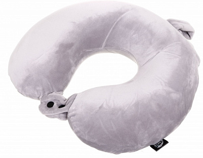 Подушка дорожная Auto Assistance ортопедическая AP-LG01 светло-серая 