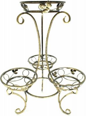 Підставка Ferrum Decor Тура 4 60x85 см золотий