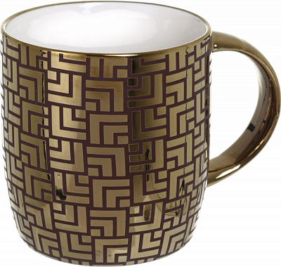 Чашка Fiora Arlekin 355 мл Brown 41E-005-B162