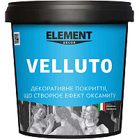 Декоративное покрытие моделирующая Element Decor Velluto 5 кг перламутровый