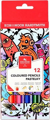 Карандаши цветные Teenage 12 цветов (3552) Koh-i-Noor