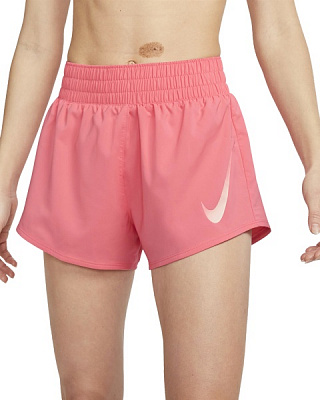 Шорты Nike W NK SWOOSH SHORT VENEER VERS DX1031-894 р. M розовый