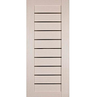 Дверное полотно Dverona 502 ПГО 800 мм дуб жемчужный