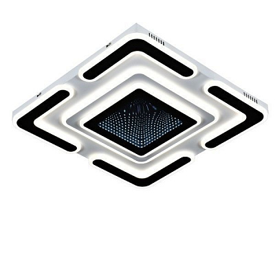 Люстра світлодіодна Victoria Lighting Effect/PL500 175 Вт чорний/білий