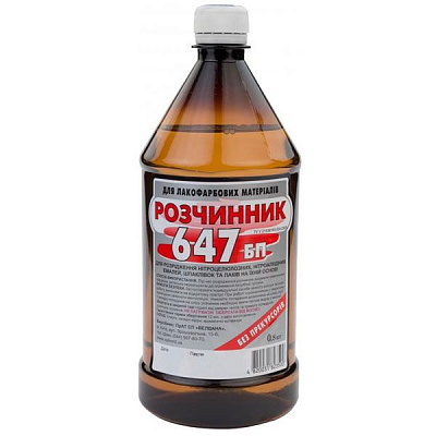 Растворитель БП 647 Velvana 0,8 л