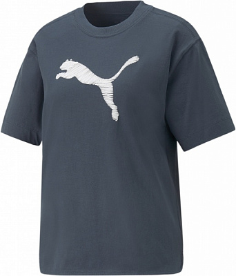 Футболка Puma HER TEE 67310716 р.XL синий