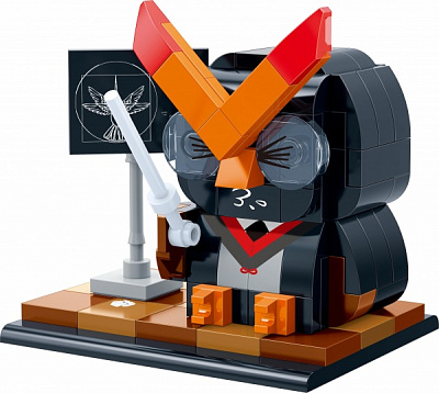 Конструктор BanBao Q-Playmate Сова-професор ET801-3 ET801-3