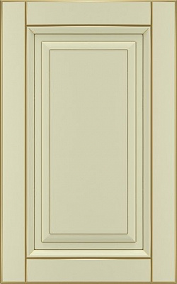Фасад для кухни Грейд-Плюс Ваниль патинированная золотом №384 713x446 Паюта