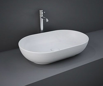 Умивальник R.A.K. на столешню FEELING 55 см білий матовий