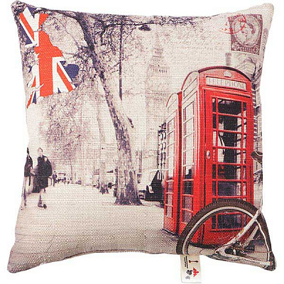 Подушка декоративная Селена Лондон 923 40x40 см
