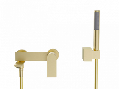 Смеситель для ванны Aqua Rodos MILANO 07 Gold АР000110531