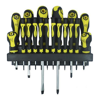 Набор отверток Сталь 18 шт 58190