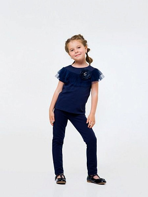 Блуза Smil 114711 р.122 синий 