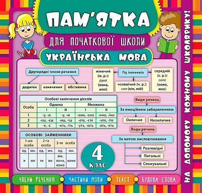 Книга Собчук О.С. «Українська мова. 4 клас» 978-966-284-517-4