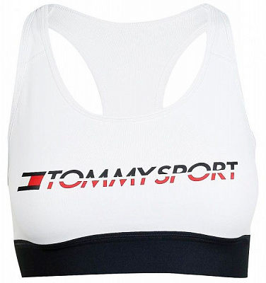 Бра Tommy Hilfiger SPORTS BRA MEDIUM TRI LOGO S10S100072100 L білий