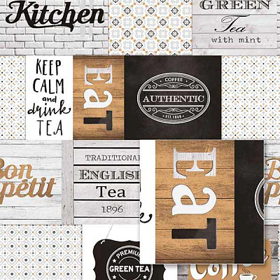 Обои из вспененного винила Sintra Decoration BON APPETIT 339107 0,53x10,05 м 