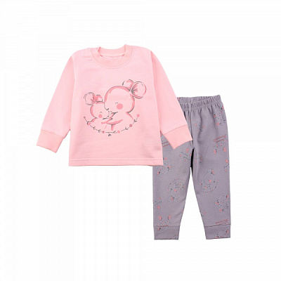 Комплект детский Фламинго р.80 розовый 109-313 