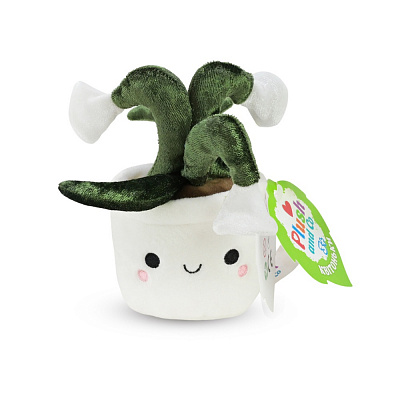 М'яка іграшка Plush and Co Квітоньки сансевієрія 8х8х14 см білий із зеленим PLC25047