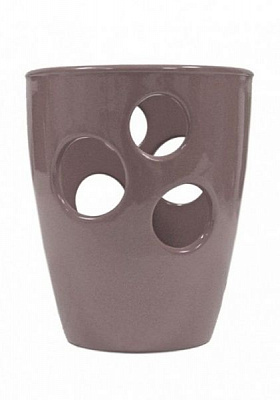 Горшок для орхидей Ориана-Запорожкерамика круглый 2л аметист 