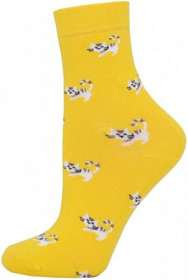 Шкарпетки дитячі Брестские 146 3081 р.17-18 яскраво-жовтий