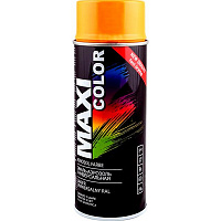 Эмаль Maxi Color аэрозольная универсальная декоративная RAL 1028 дынно-жёлтый глянец 400 мл