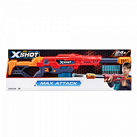 Бластер Zuru X-SHOT RED LARGE MAX ATTACK 24 патрона 3694R