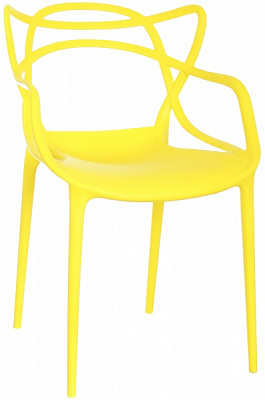 Стілець обідній Spider жовтий /жовтий