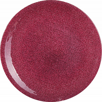 Блюдо Seta 33 см шовковично-бузкове Dekor Cam