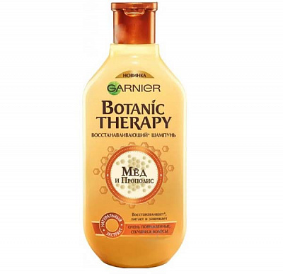 Шампунь Garnier Botanic Therapy Мед и прополис Для поврежденных и секущихся волос 400 мл