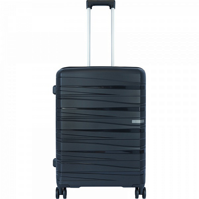 Валіза Eagle 76 л чорний M (з розширювачем)