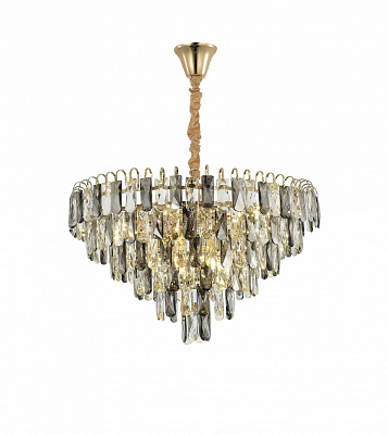 Люстра потолочная Sensio Lily Grace 8xE14 золото/хром/черный PA-88125-600