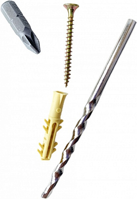 Набір універсальний для кріплення кабельного каналу 30 шт. Expert Fix