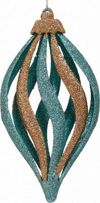 Ялинкова іграшка Дзига 21x11x2,5 см SD019-7