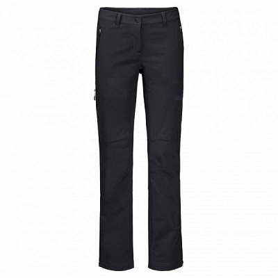 Брюки Jack Wolfskin 1505441-6000 р. 38 черный