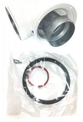 Коаксиальное колено Ferroli 60/100 к котлу Domicompact, Domoproject 