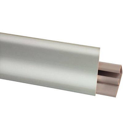 Плінтус ОМіС для стільниці LB23 3000x20 мм алюміній