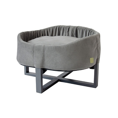 Лежак 10 центів для Джека Джага М сірий 60х50х45 см
