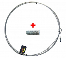 Проволока для чистки дымохода Ecodym с переходником 10 м