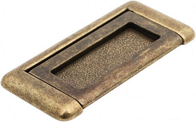 Меблева ручка 64 мм антична латунь REI 229-AB